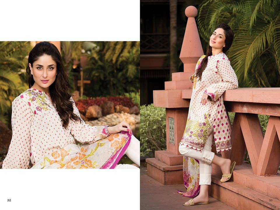 08 - Faraz Manan Crescent Lawn Collection 2015 - YourLibaas
