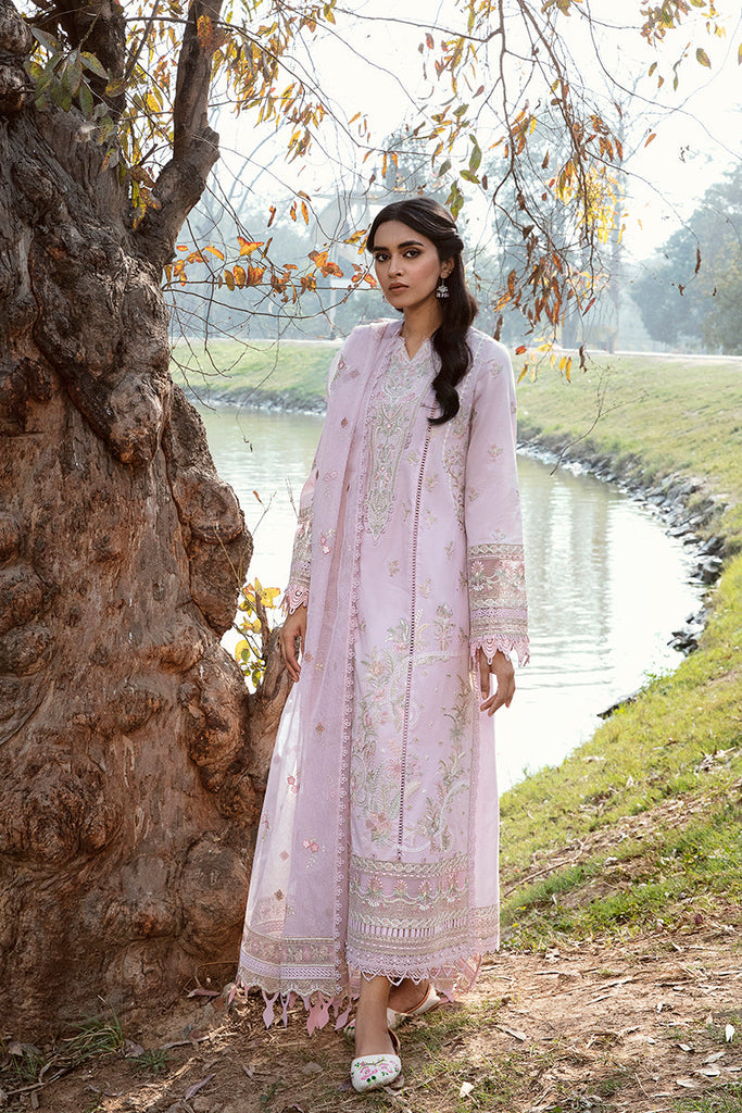 Qalamkar Qline Lawn Collection 2023 – AK-08 SIBEL