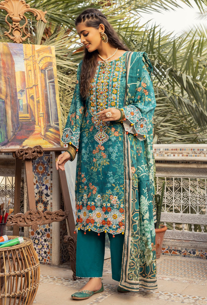 Adan’s Libas Lamhay Pyar Kay Lawn Collection – 5574