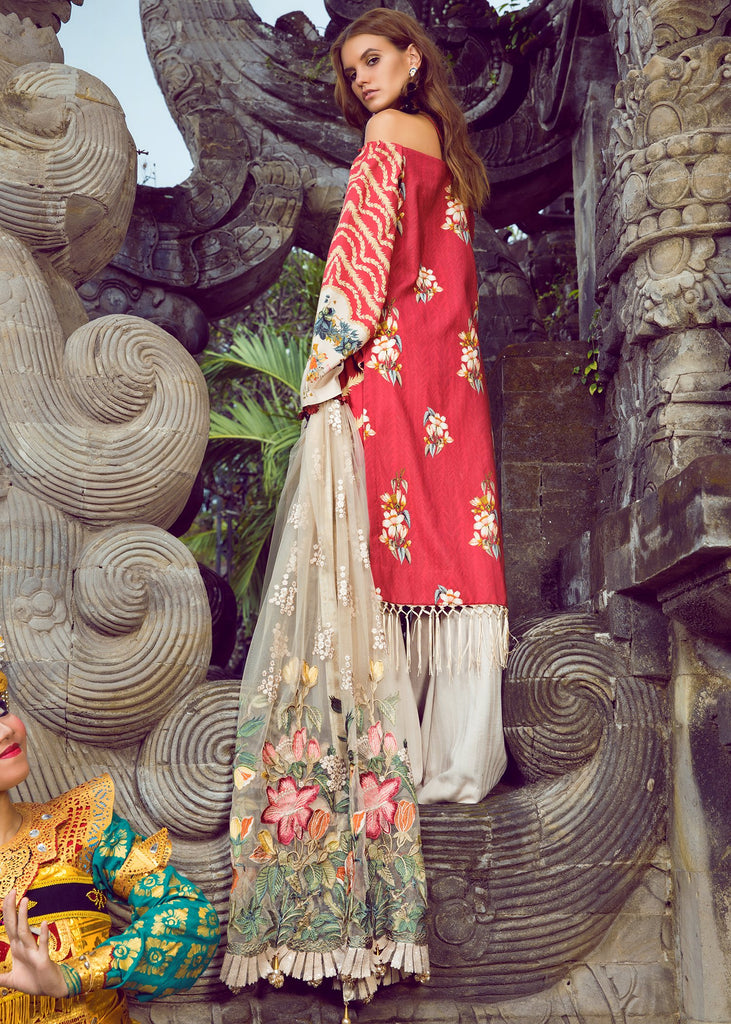 Shiza Hassan Luxury Lawn Collection 2019 – Zenia 6B