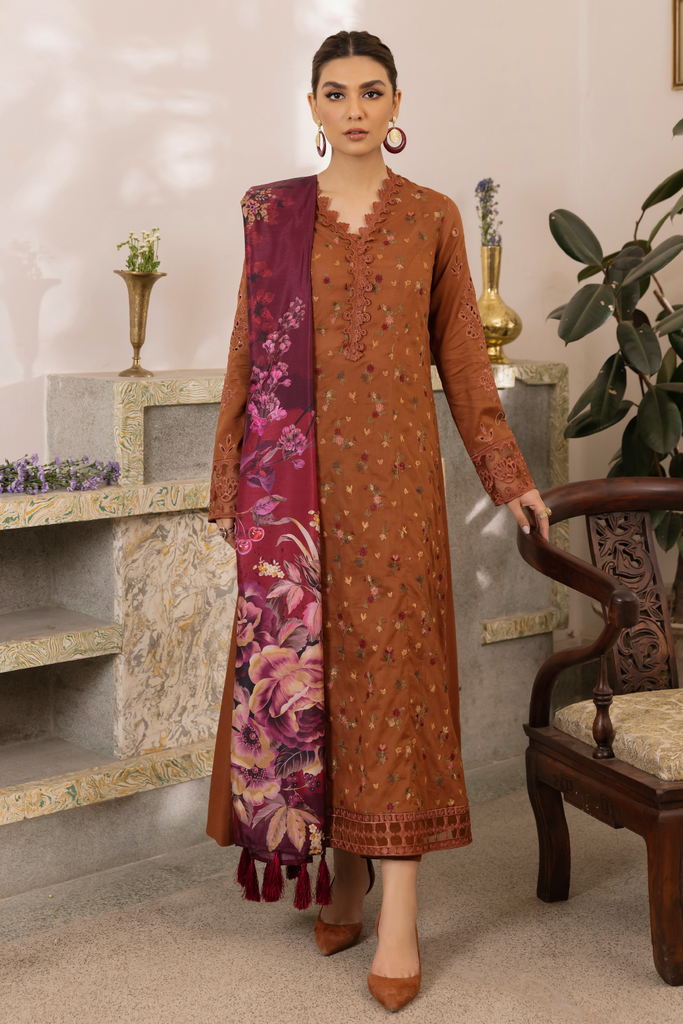 Iznik Dastaan Lawn Collection – IDL-08 Tiraq