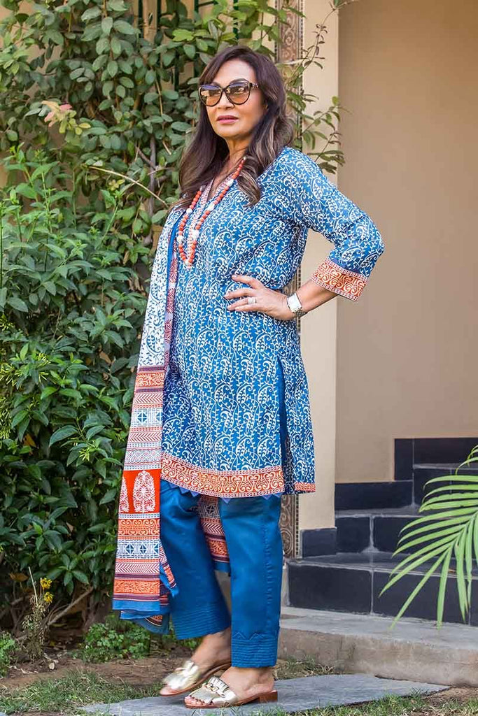 Gul Ahmed Summer Essential Collection 2019 – 3 PC CL-577 A