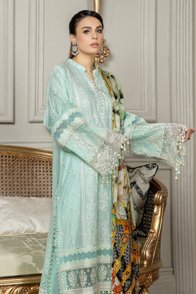 Adan's Libas Dulcet Lawn Collection 2023 – Sapphire