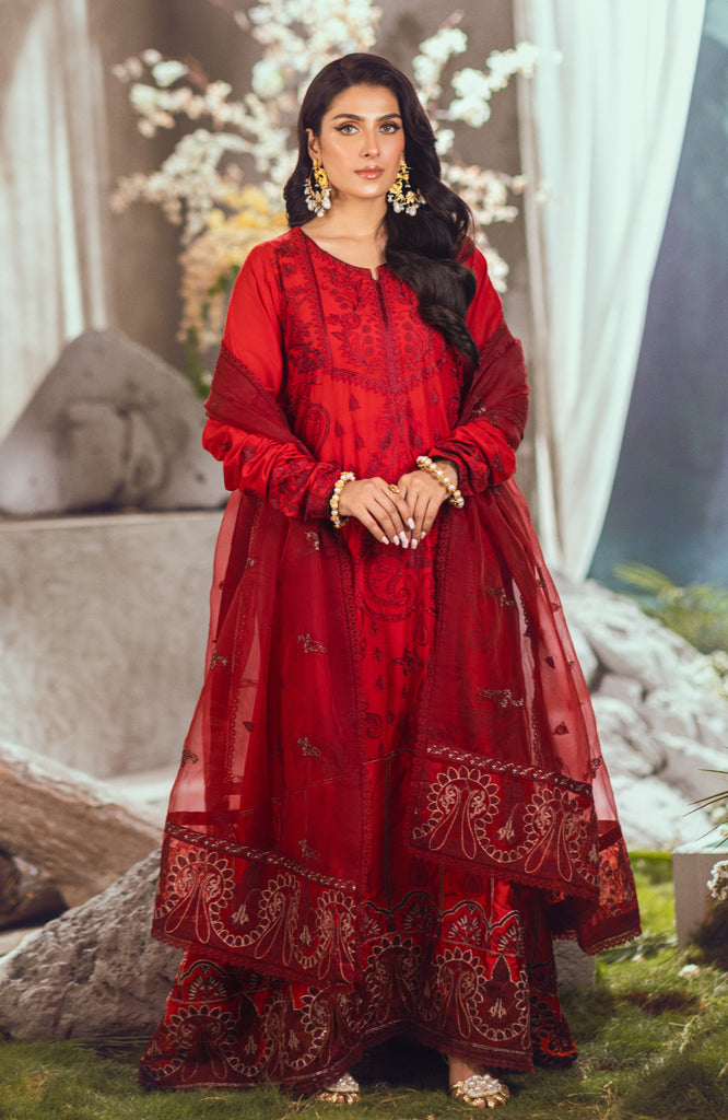 Mahiymaan Luxury Lawn Eid Edition Vol-2 – MLL-23-2-06