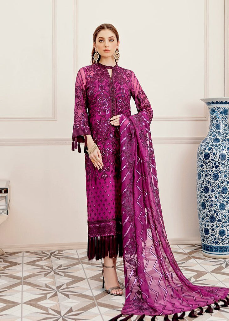 Afrozeh La Fuchsia Luxury Collection 2020 – Tempest of Grapes