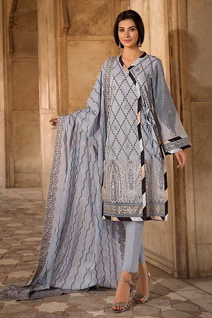 Gul Ahmed Cambric Collection 2019 – 2 PC Printed Cambric – TCN-50