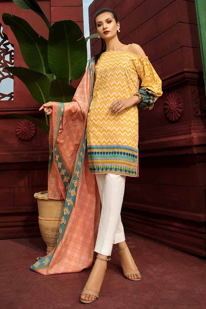 Gul Ahmed Cambric Collection 2019 – 2 PC Printed Cambric – TCN-38B