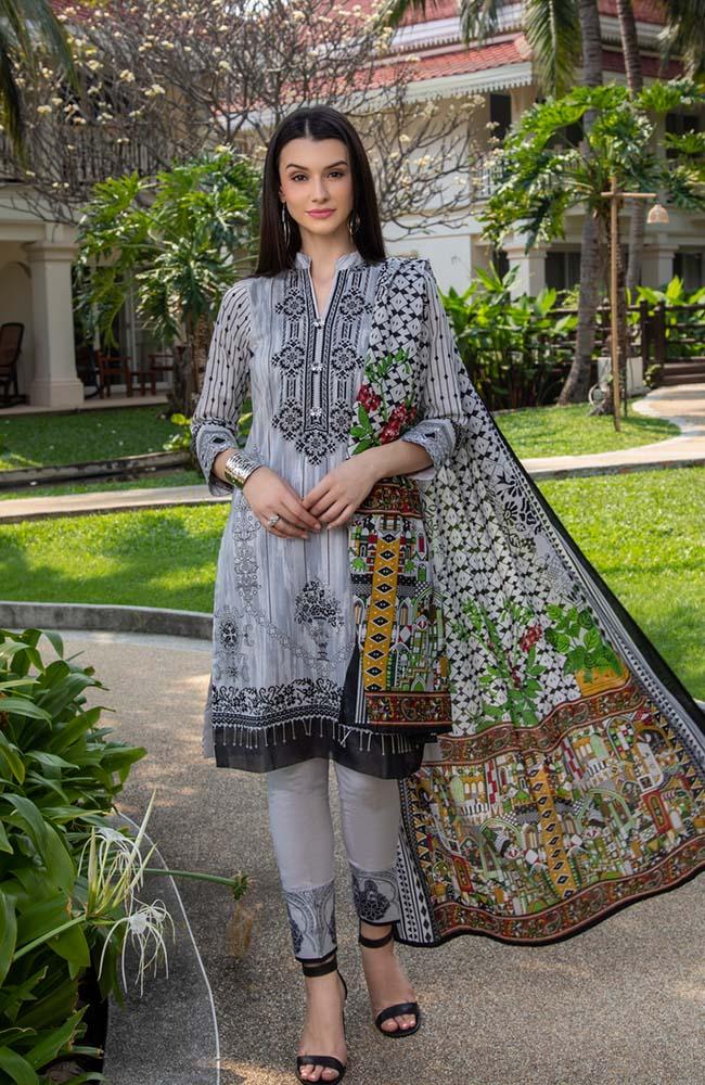 Anum by Al Zohaib Lawn Collection Vol-1 2020 – 06A