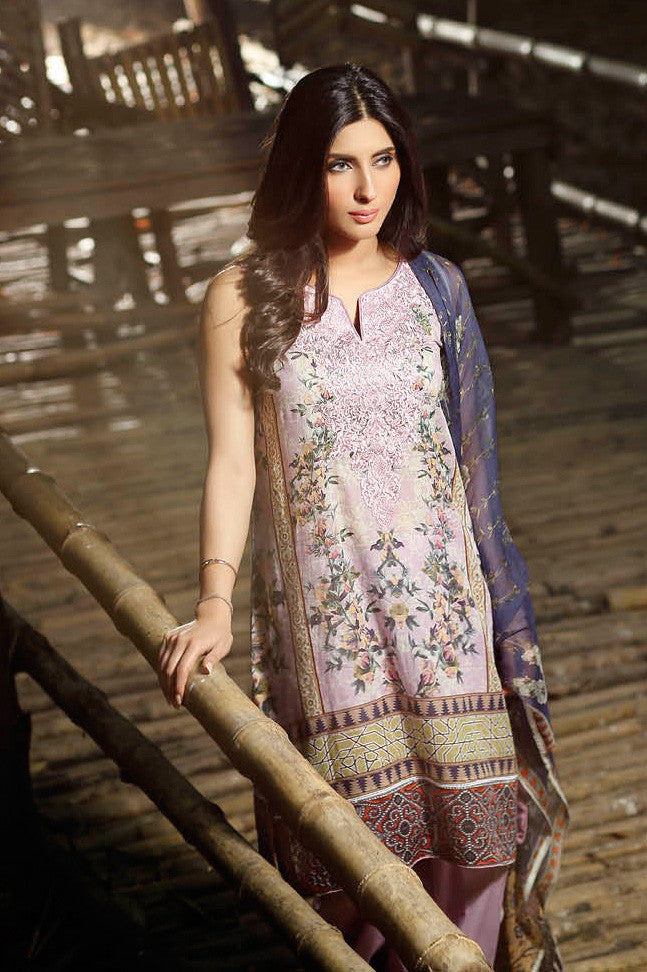 ZarQash Luxury Lawn Spring/Summer - 6A - YourLibaas
 - 1