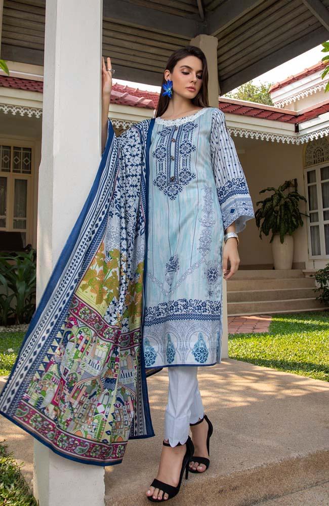 Anum by Al Zohaib Lawn Collection Vol-1 2020 – 06C