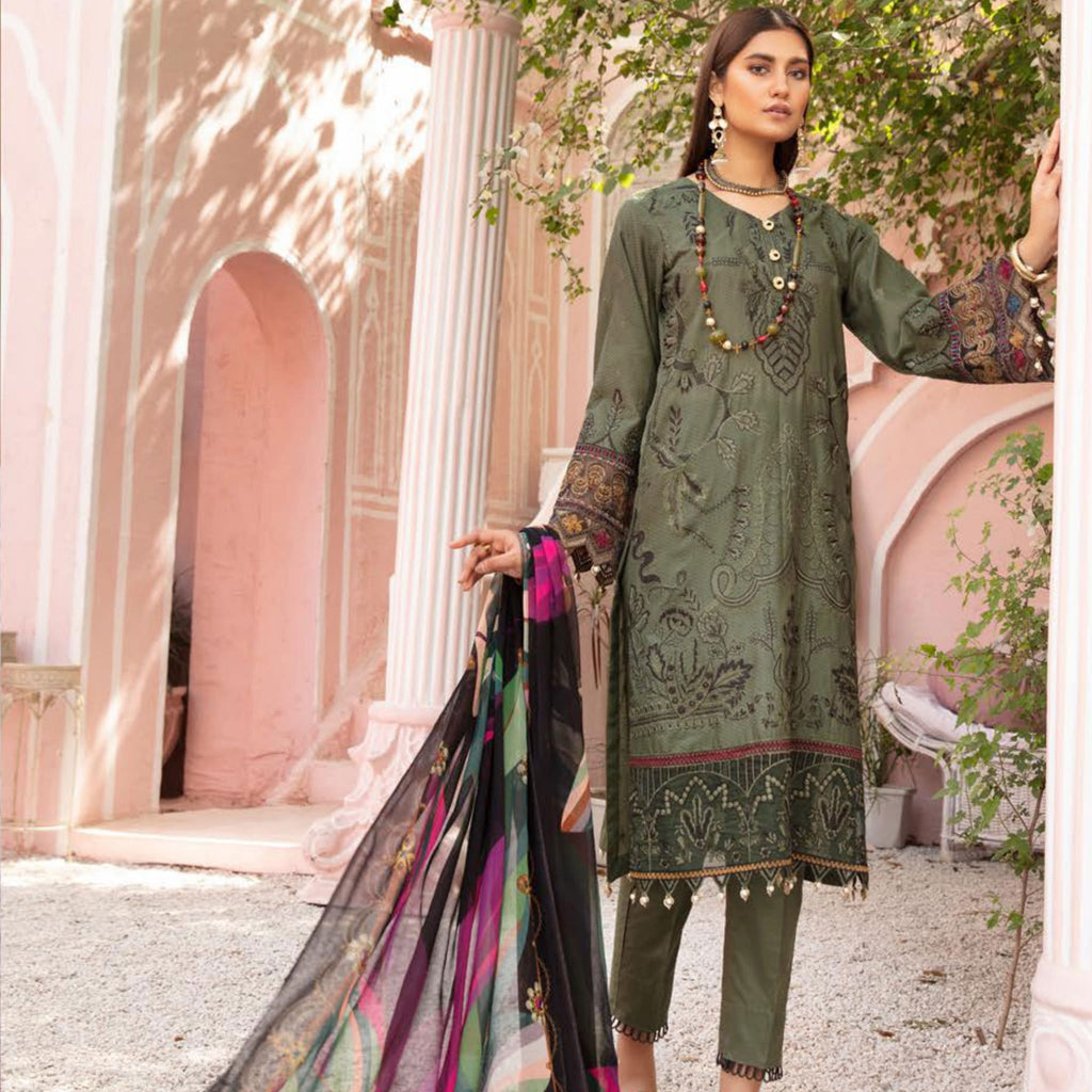 Mina by Riaz Arts Signature Embroidered Lawn Collection Vol-2 – MI-03 ...