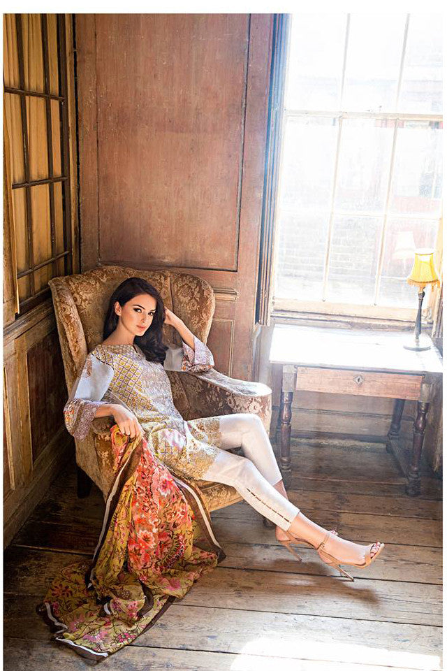 Sobia Nazir Lawn Collection '16 – 6A - YourLibaas
