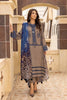 Charizma C-Prints Fall/Winter · Slub Linen Suit with Pashmina Shawl – CPW22-34