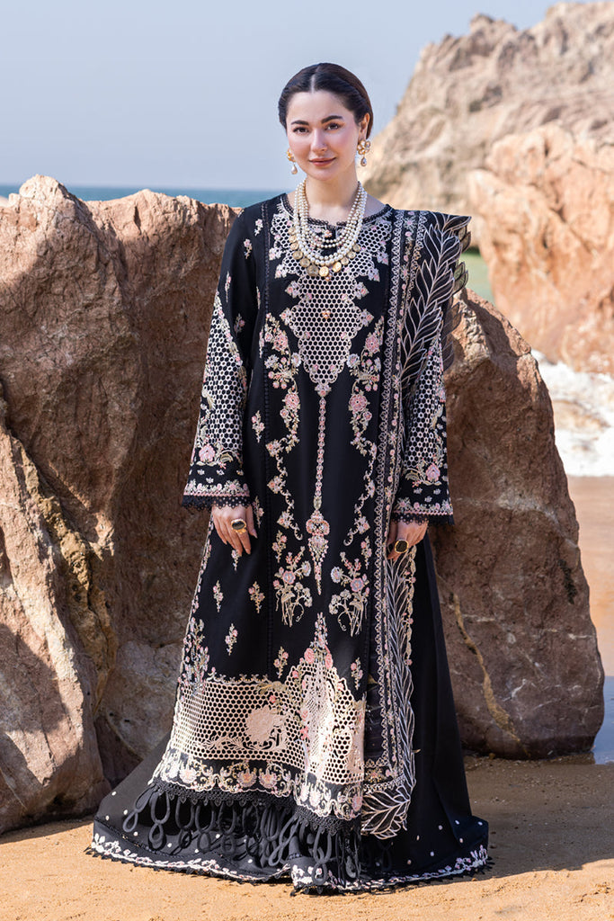 Qalamkar Sahil Kinare Luxury Lawn Collection 2024 – FP-14 RIMA