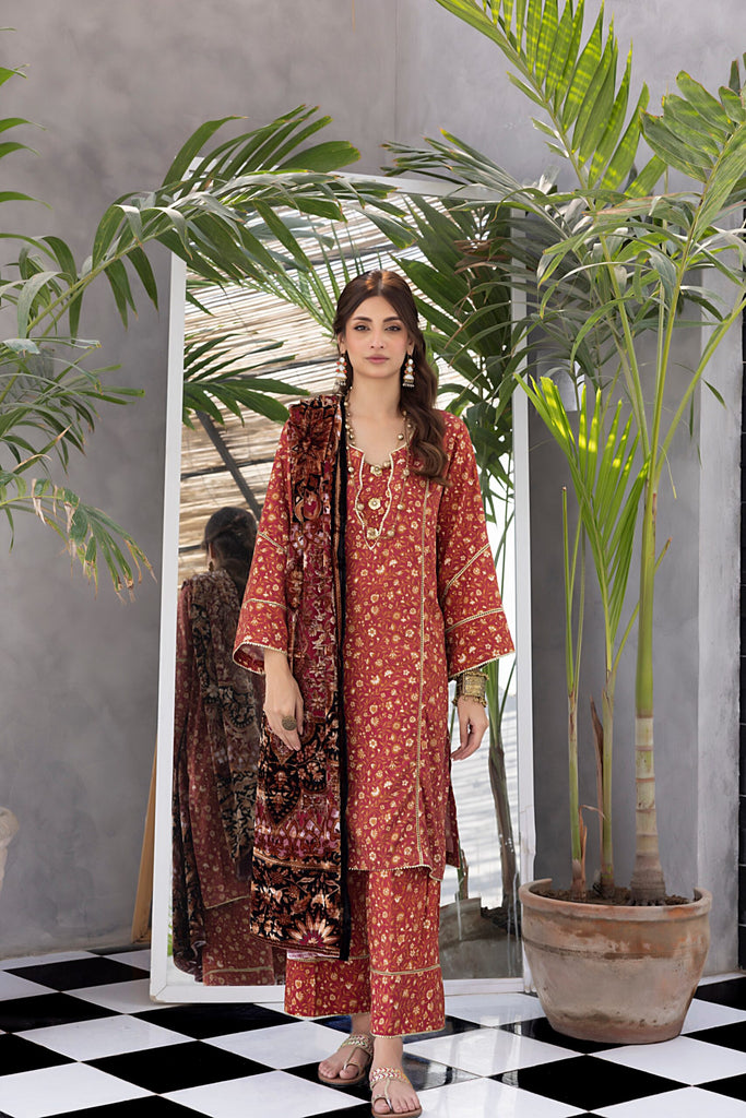 Rang-e-Sang Linen Winter Collection – RSPV-7