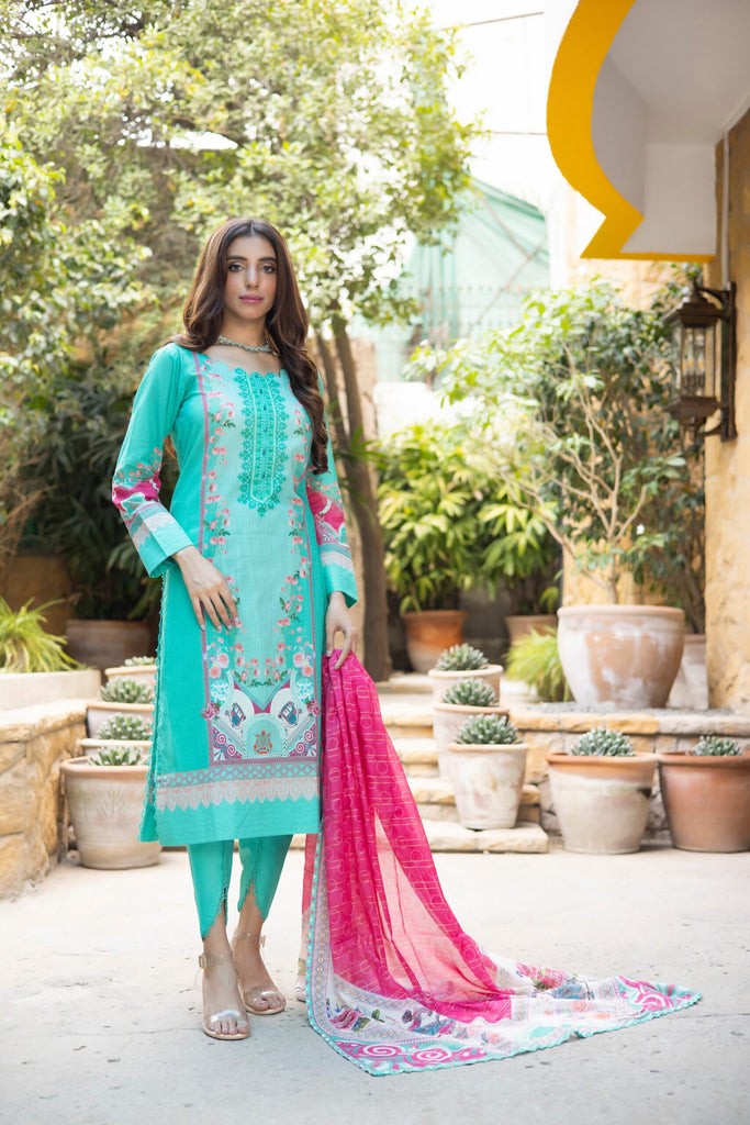 Salina Lawn Zari Collection Vol-9 – Z9-7