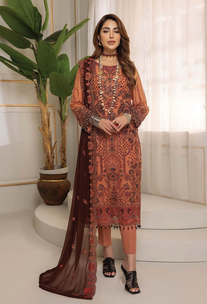 Adan's Libas Wisteria Chiffon Collection – Amrina