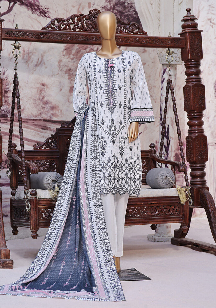 Riwayat Embroidered Schiffli Lawn Vol-2 – R-23640