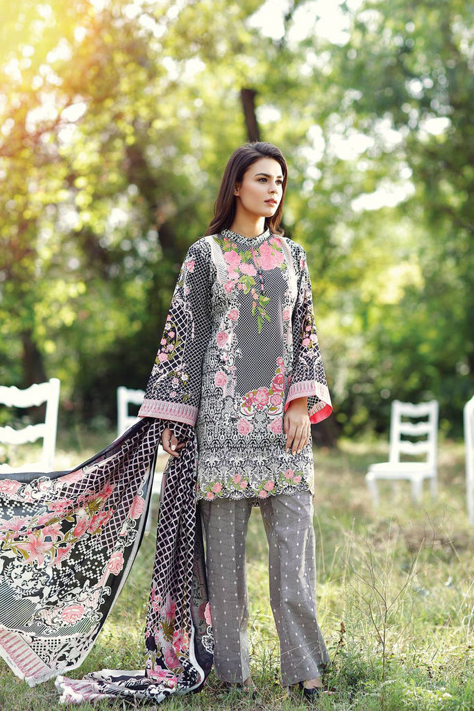 RajBari Embroidered Premium Lawn Vol-2 – 8B