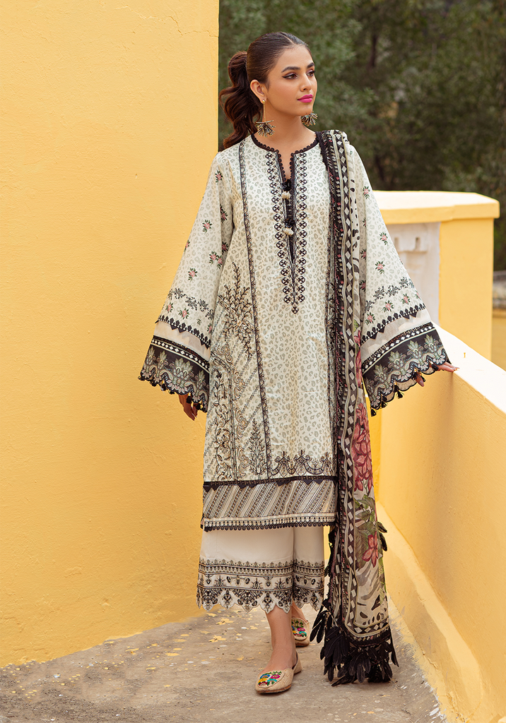 Zarqash Tresor Spring/Summer Lawn Collection – ZQ 2B