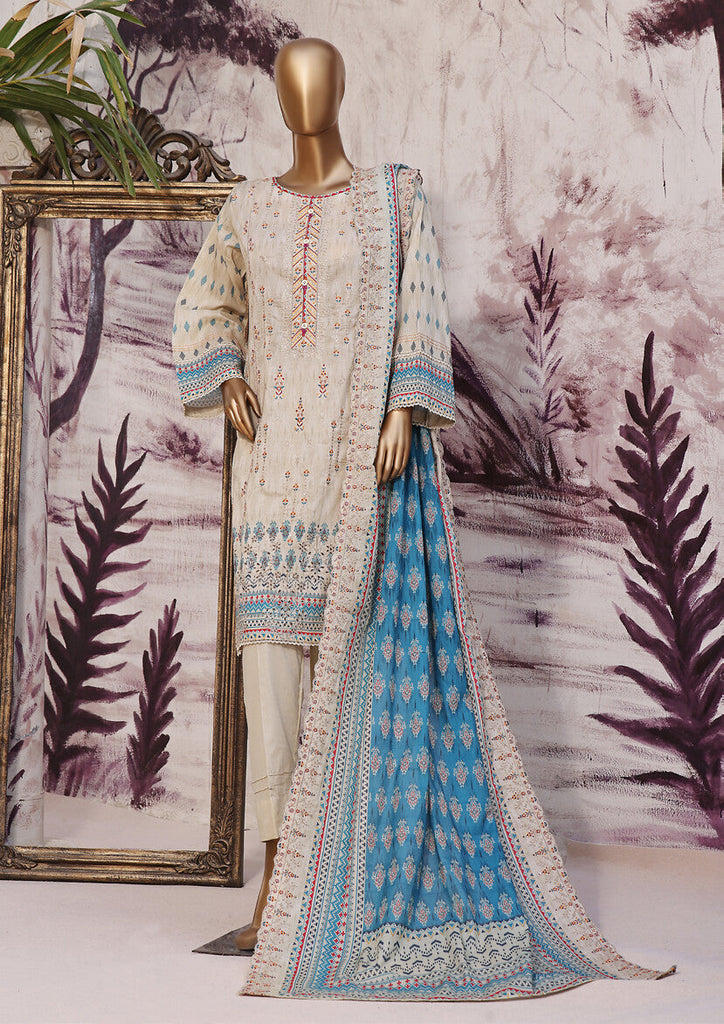 Riwayat Embroidered Schiffli Lawn Vol-2 – R-23655