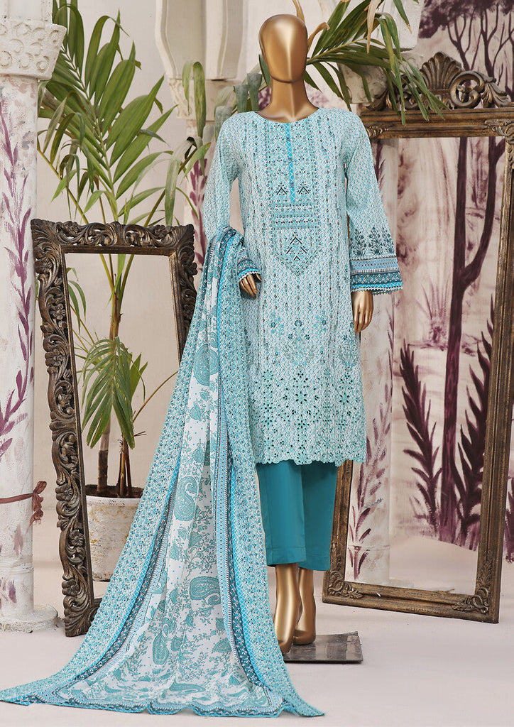 Riwayat Embroidered Schiffli Lawn Vol-2 – R-23642