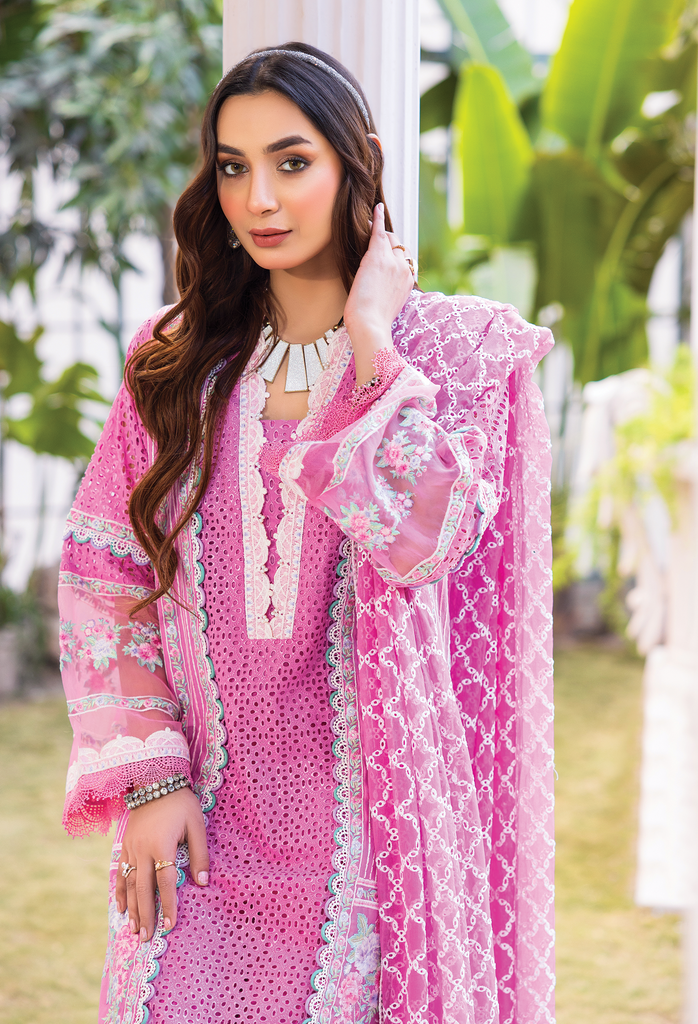 Adan's Libas Rarity Glance Lawn Collection 2023 – Tropical Violet