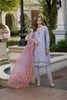 Saadia Asad Eid Handwork Schiffli Laserkari Lawn Collection 2023 – D2-Iris