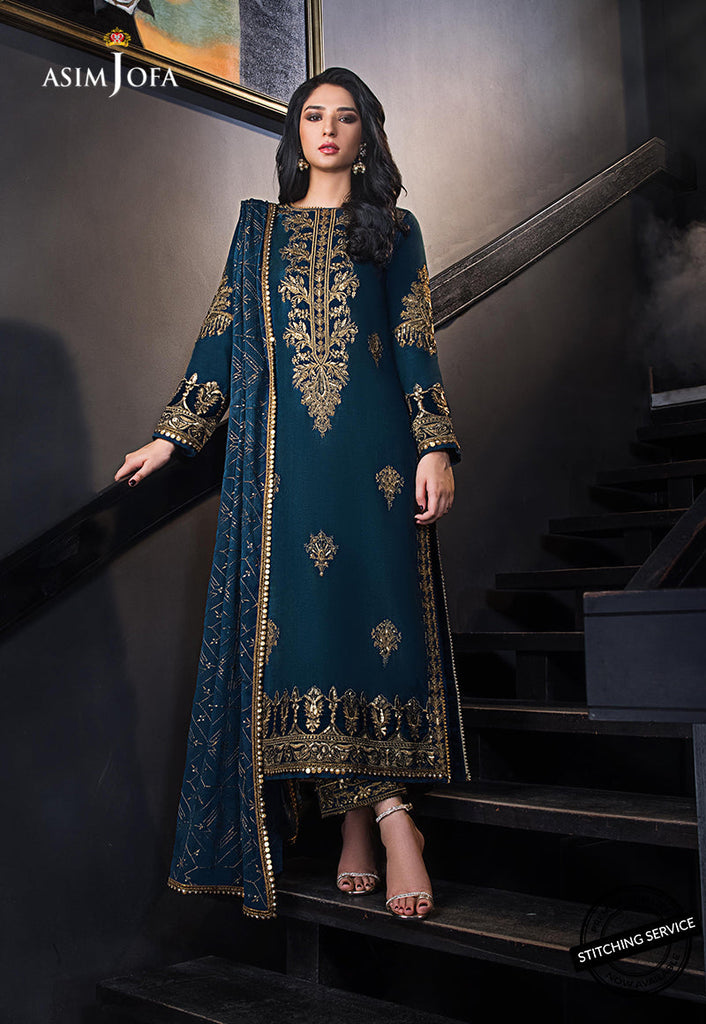 Asim Jofa The Ramsha Edit Festive Embroidered Collection – AJRE-09