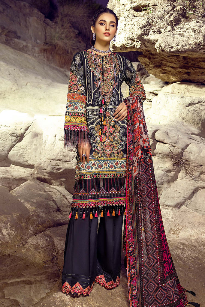 Adan's Libas Wadi-e-Soan Lawn Collection Queen Nile-02