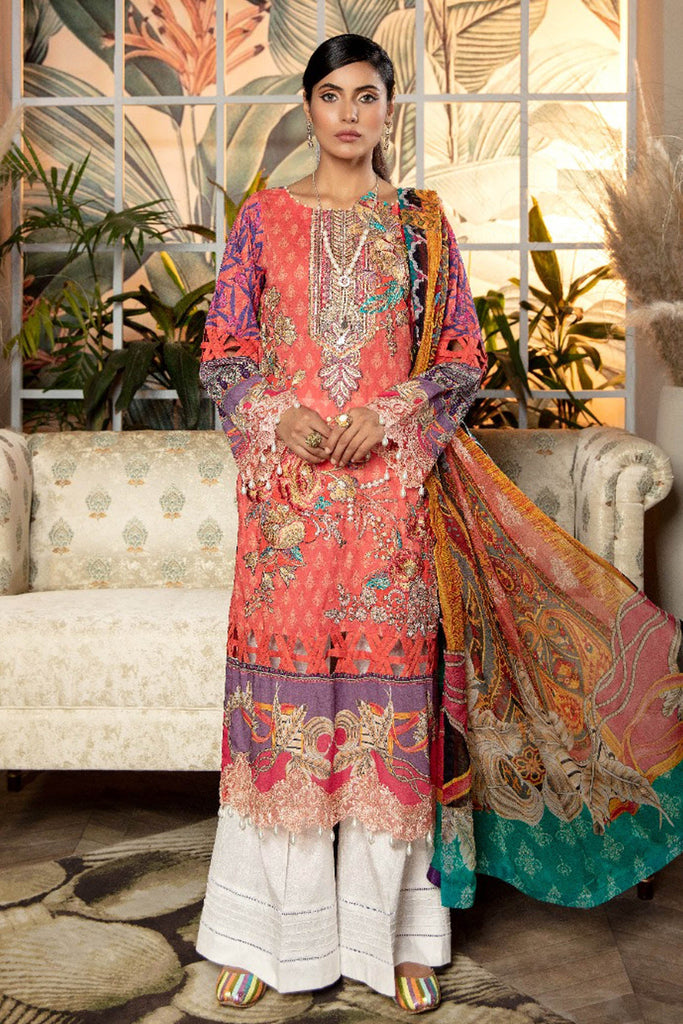 Adan's Libas Ibtida Embroidered Lawn Collection – Peachy Slush