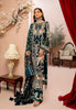 Adan's Libas Luxulia Embroidered Chiffon Collection – Forest Green