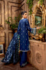 Adan's Libas Majestic Festive Lawn Collection – Oriental Blue