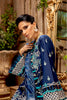 Adan's Libas Majestic Festive Lawn Collection – Oriental Blue