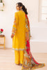 Adan's Libas Muzayyan Lawn Collection – Lightning Yellow