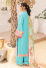 Adan's Libas Muzayyan Lawn Collection – Tiffany Blue