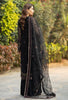 Adan's Libas Wisteria Embroidered Chiffon Collection – Black Pearl