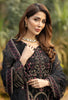 Adan's Libas Wisteria Embroidered Chiffon Collection – Black Pearl