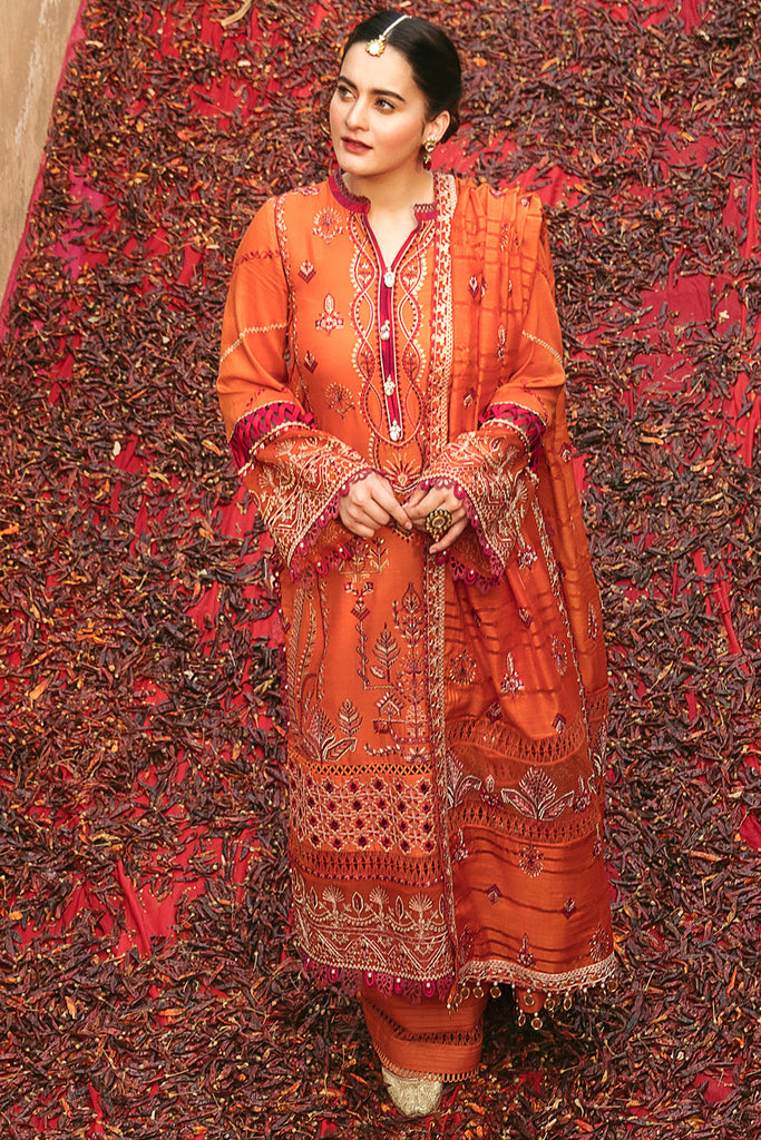 Afrozeh Shabnami Festive Lawn Collection 2022 – Sassi