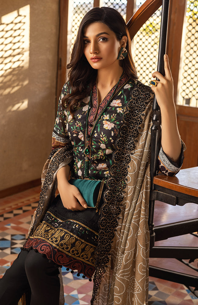 Al Zohaib Sunshine Bloom Embroidered Lawn Collection 2022 – E-06A