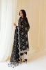 Alizeh Rang-e-Mehr Formal Collection – Embroidered Chiffon Black - V14D03