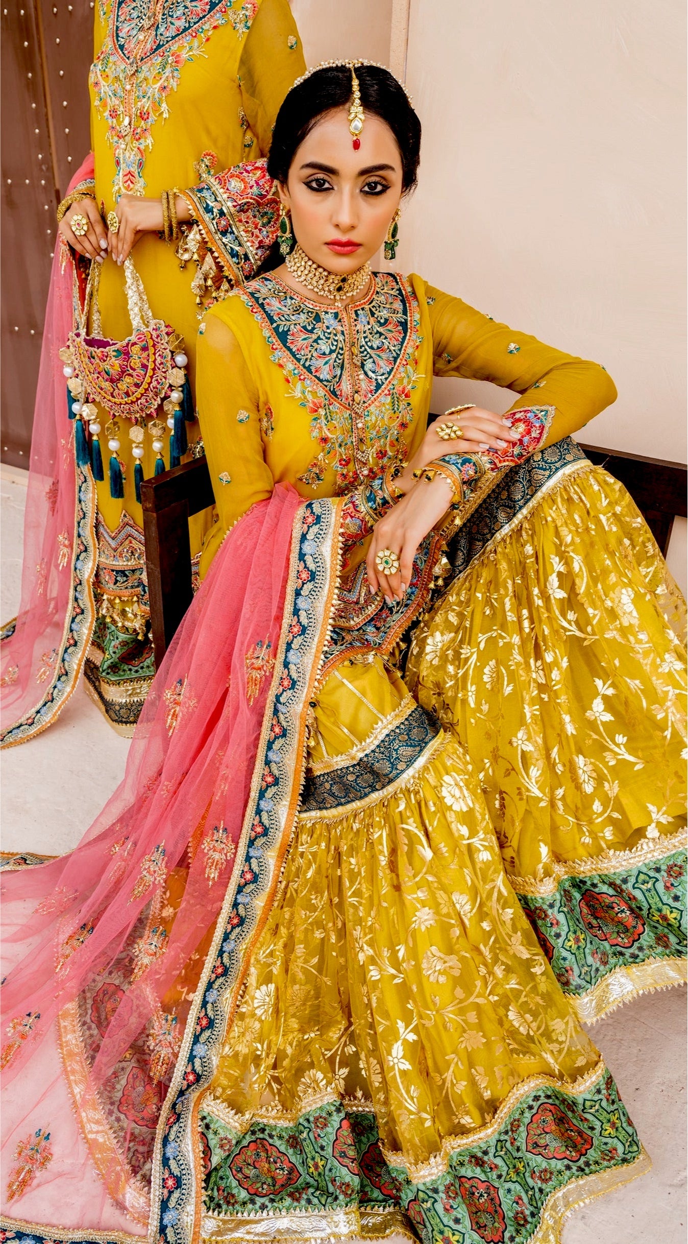 Mehndi Dress - Laam