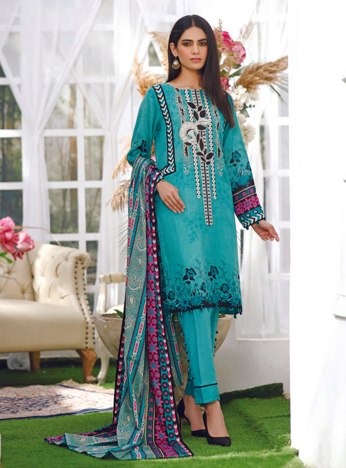 Anum by Al Zohaib Printed Lawn Collection Vol-6 – 3A