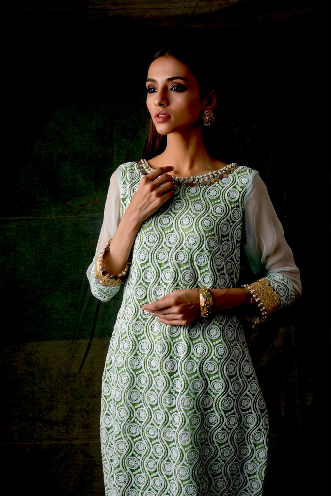 Areeba Saleem Embroidered Lawn Kurti Collection – ASKE-3