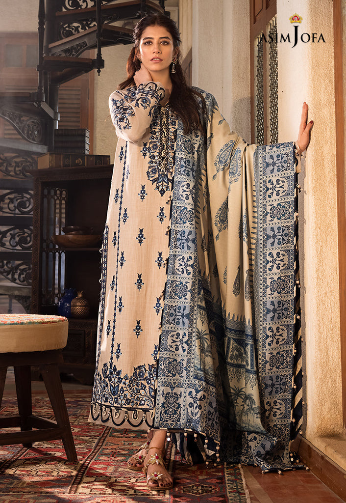 Asim Jofa Kashmiri Embroidered - The Syra Edit – AJK-12