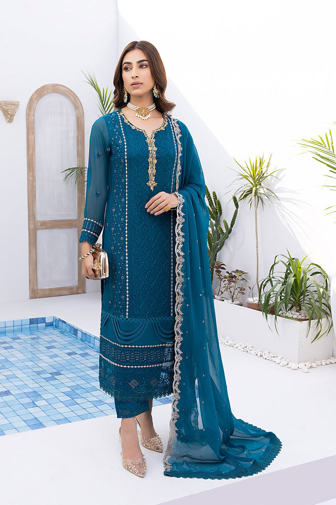 Azure Luxury Chiffon Ensembles Vol-2 – Radiant Sea