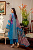 Bin Rashid by Charizma · Embroidered Linen Masoori with Chiffon Dupatta – BR-07