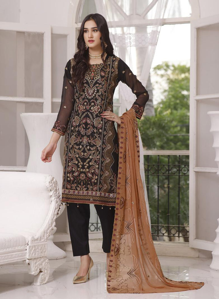 Bin Hameed Embroidered Chiffon Collection – EKR3895