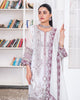 Blanco Semi-Stitched White Chiffon Collection Chapter-2 – D-05