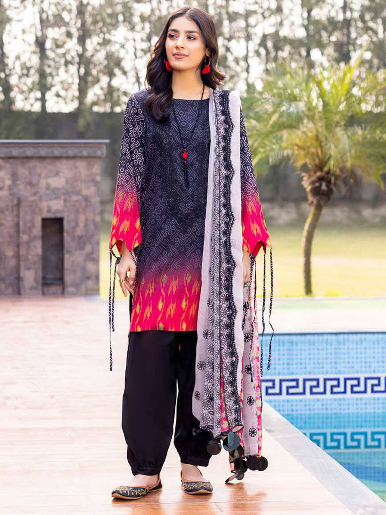 Charizma Combination Embroidered Lawn Collection 2023 – CC-08